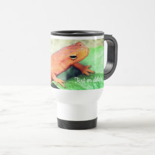 Red Eft Salamander Nature Personalisiert Reisebecher