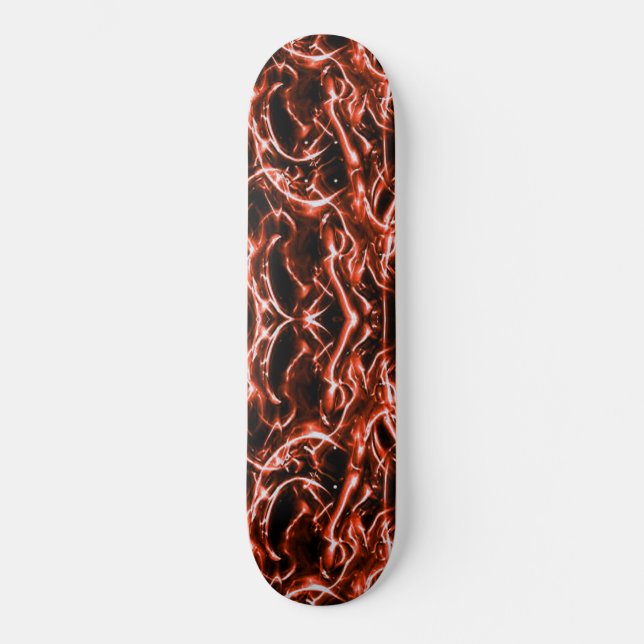 Red Electric Skateboard (Vorderseite)