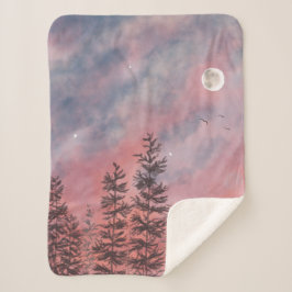 Red evening sky  sherpadecke