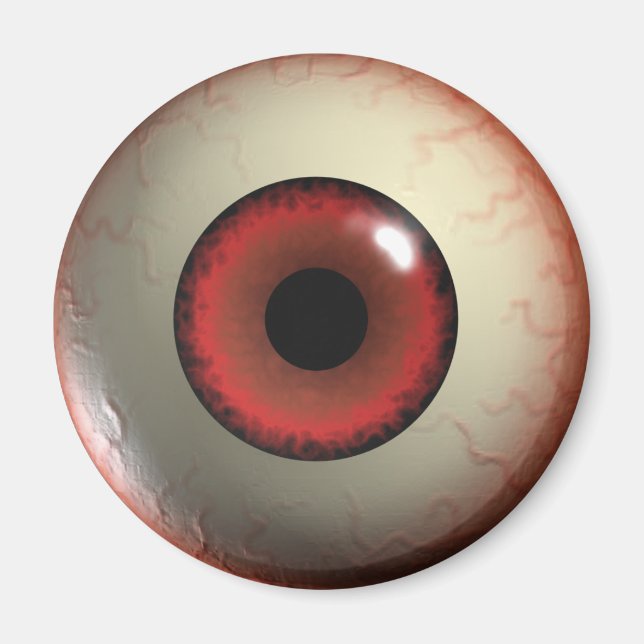 Red Evil Eye Magnet (Vorne)