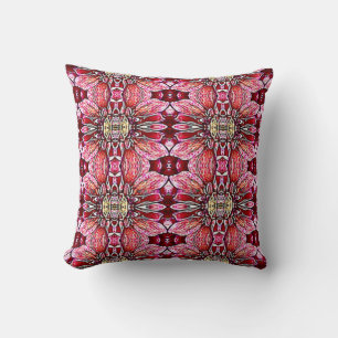 Red Eye - Mandala-Freude-Designer-Wurfs-Kissen Kissen