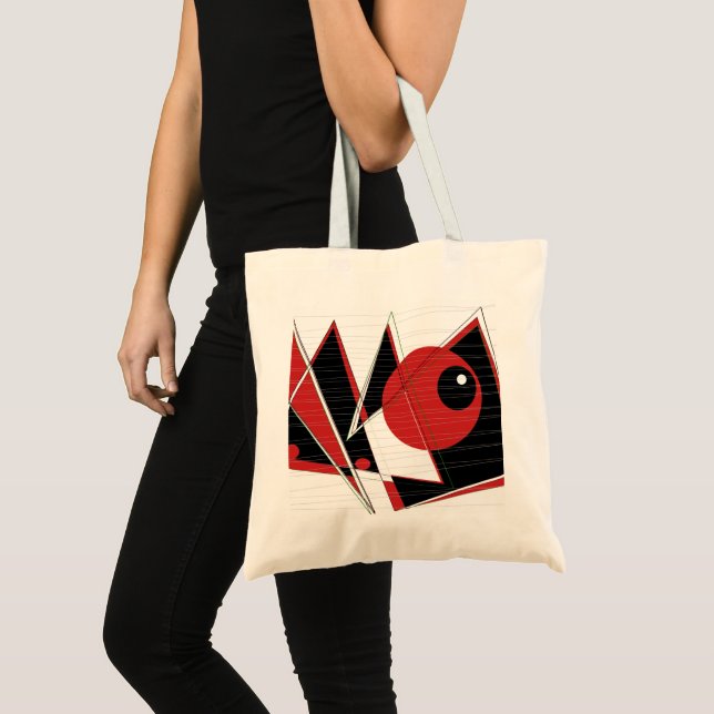 Red Eye schauen Budget Tote Tasche (Vorderseite (Produkt))