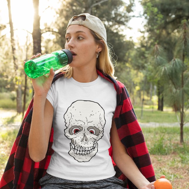 Red Eyes Skull T - Shirt (Von Creator hochgeladen)