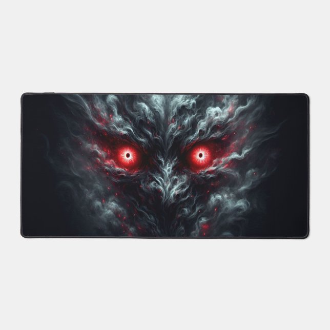 Red Eyes Smoke Pad Schreibtischunterlage (Vorderseite)