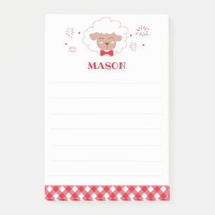 Red Fake Post It Note Post-it Klebezettel