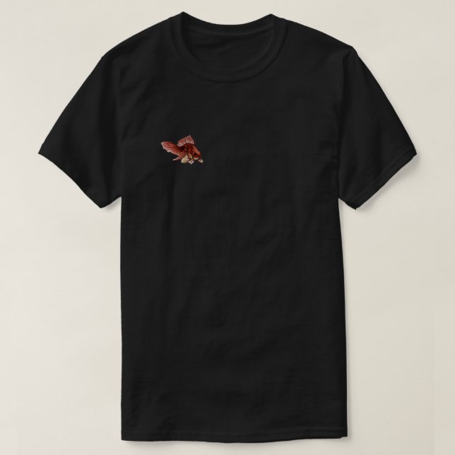 Red Fantail Goldfish T-Shirt (Design vorne)