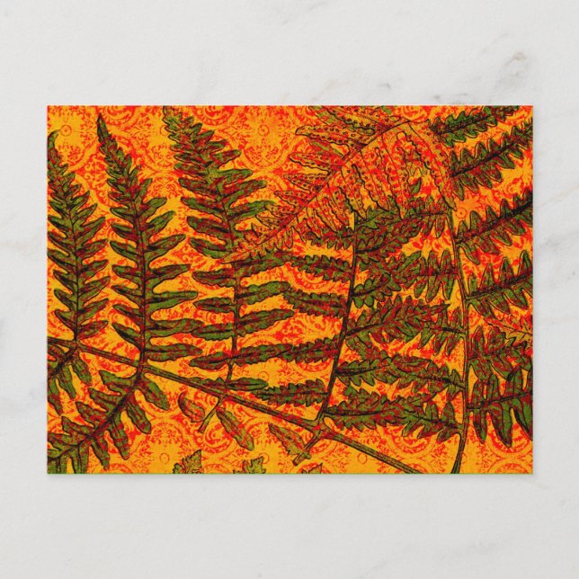 Red Fern Postkarte (Vorderseite)