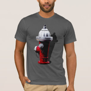 Red Fire Hydrant New York T-Shirt