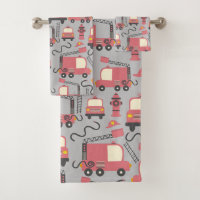 Red Firetrucks Firefighter Kids Rescue Vehicles