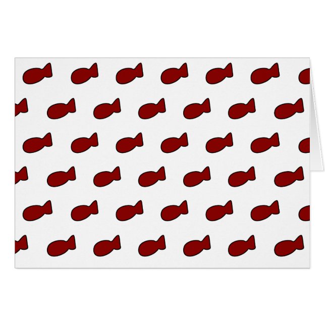 Red Fish Card (Vorderseite (Horizontal))