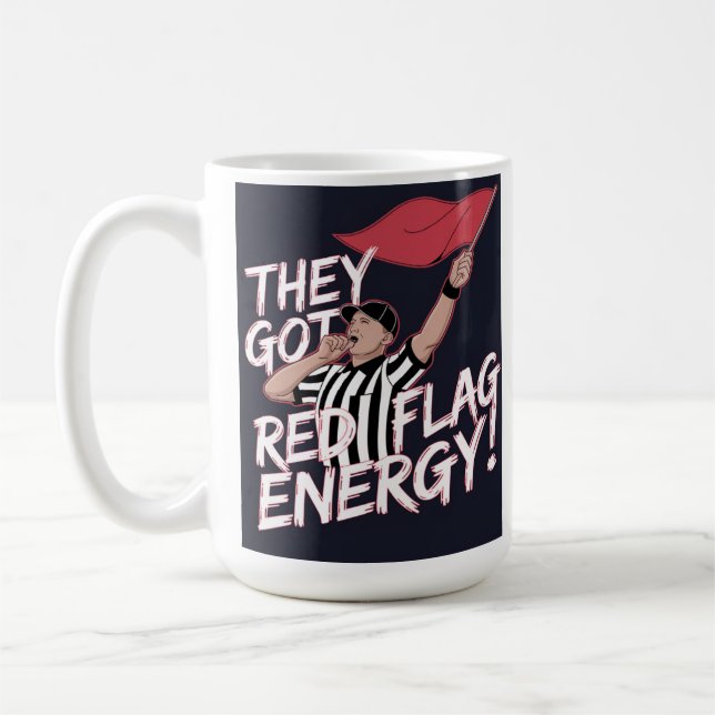 Red Flag Energy Kaffeetasse (Links)
