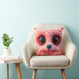 Red Flame Cuty Kissen