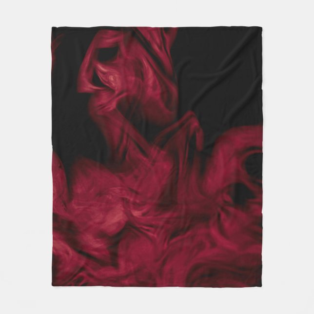 Red flame fleecedecke (Vorderseite)