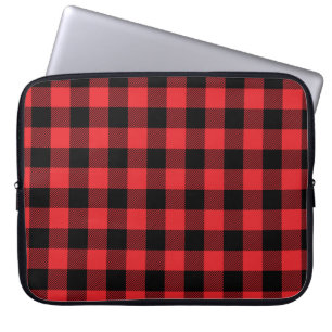 Red Flannel Buffalo Karo Pattern Laptopschutzhülle