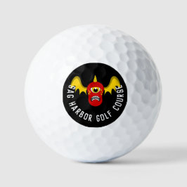 Red Flying Bat Holloween Maßgeschneiderter Golf Ba Golfball