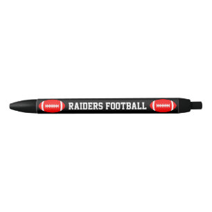 Red Football Custom Team Nom ou Stylos d'entraîneu