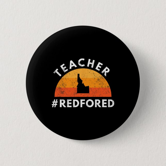 Red for Ed Idaho Public Bildung 3 Button (Vorderseite)