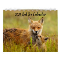Red Fox 2025 Kalender