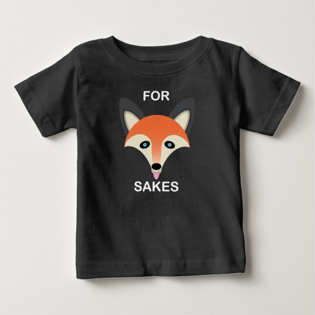 Red Fox - Baby Fine Jersey T - Shirt (Vorderseite)