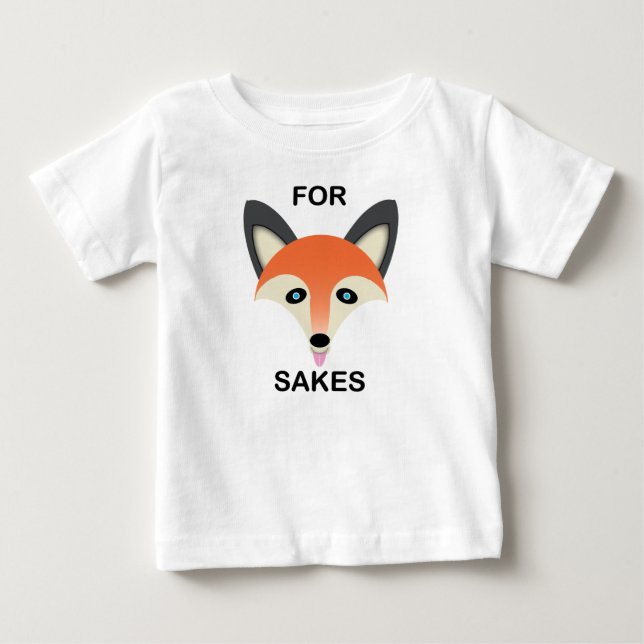 Red Fox - Baby Fine Jersey T - Shirt (Vorderseite)