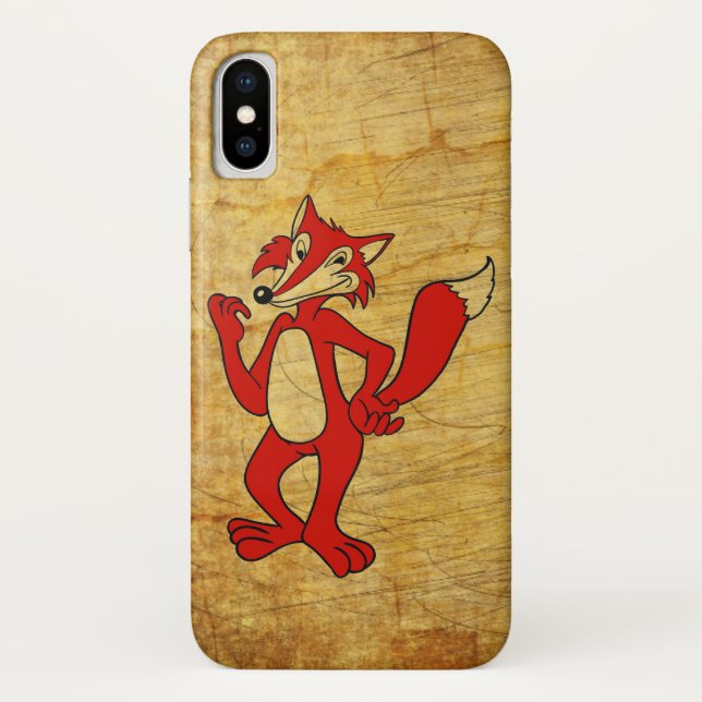 Red Fox Case-Mate iPhone Hülle (Rückseite)