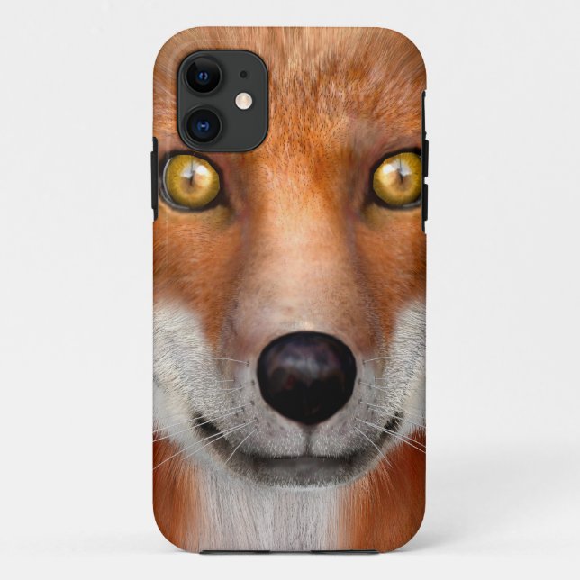 Red Fox Case-Mate iPhone Hülle (Rückseite)
