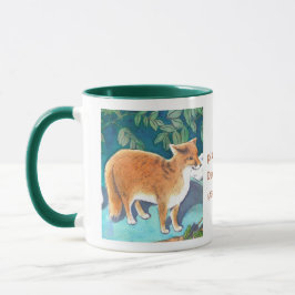 Red Fox "Das ist auch mein Planet" Tasse