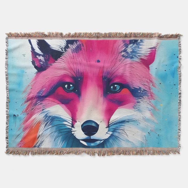 Red Fox Decke (Vorderseite)