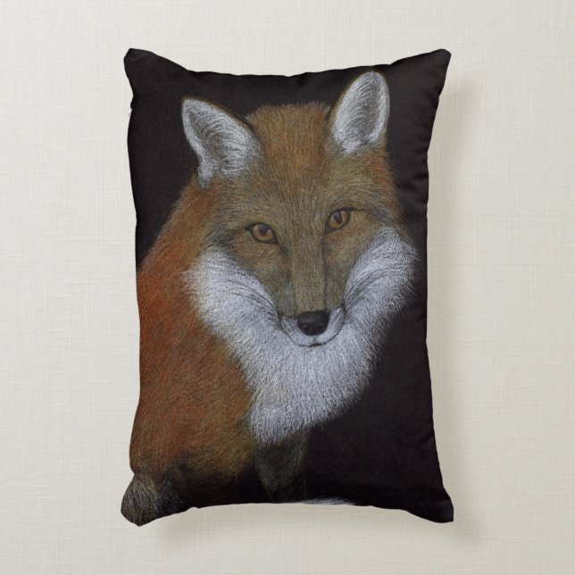 Red Fox Dekokissen (Vorderseite(Vertikal))