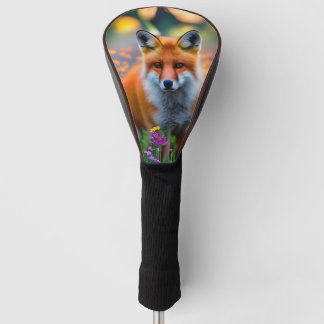 Red Fox im Bereich der Wildblumen Golf Headcover