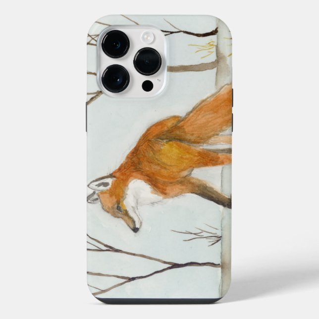 Red Fox iPhone 14 Pro Max Hülle (Rückseite)