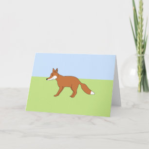 Red Fox. Karte