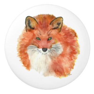 Red Fox Keramikknauf