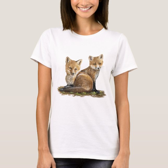 Red Fox Kits T - Shirt (Vorderseite)