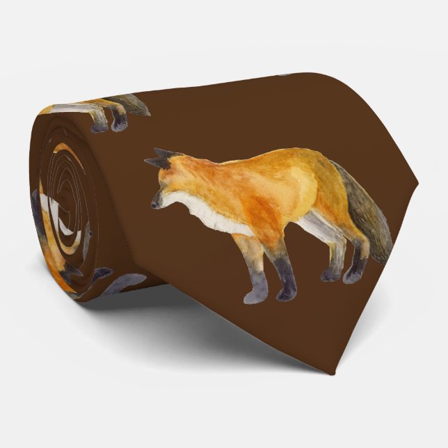 Red Fox Krawatte (Gerollt)