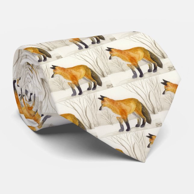 Red Fox Krawatte (Gerollt)