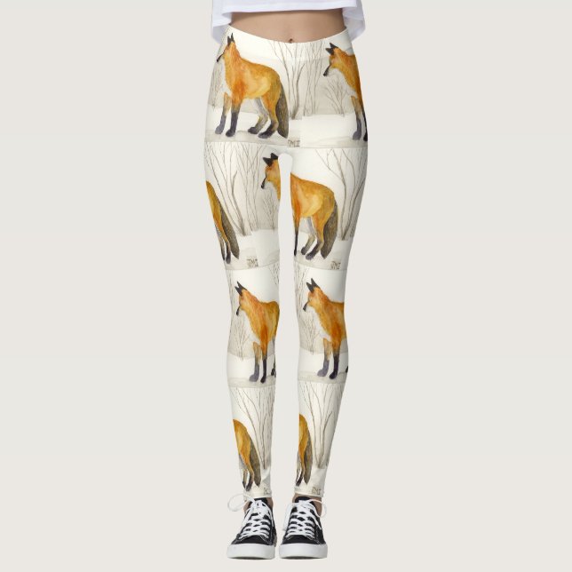 Red Fox Leggings (Vorderseite)