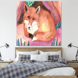 Red Fox 🦊 Leinwanddruck