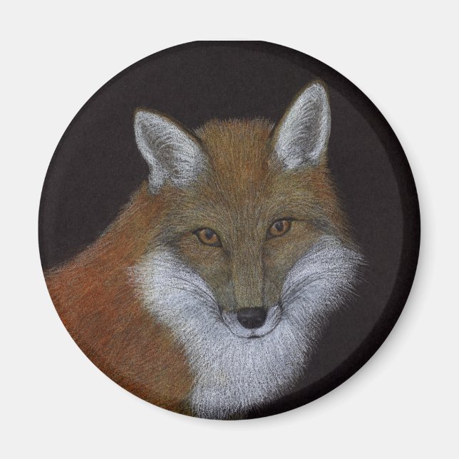 Red Fox Magnet (Vorne)