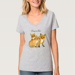 Red Fox Mama T - Shirt