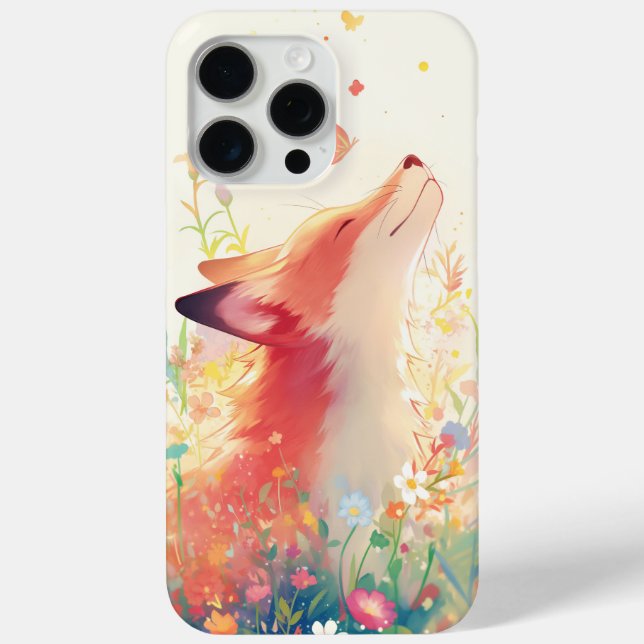 Red Fox Meadow Dreams Case-Mate iPhone Hülle (Rückseite)