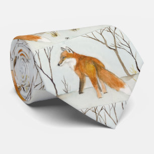 Red Fox Neck Tie Krawatte