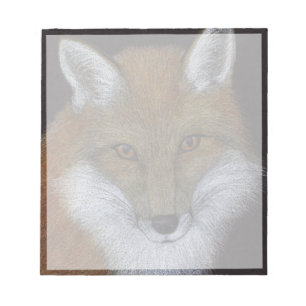 Red Fox Notizblock