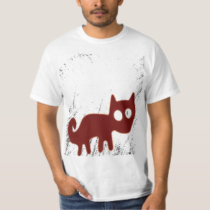 Red Fox oder Nazca Lines Fox oder Cat T-Shirt