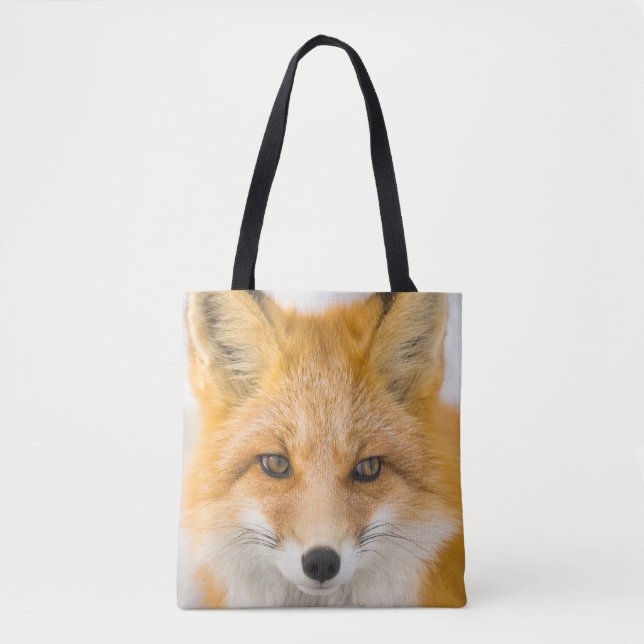 Red Fox Portrait Tasche (Vorderseite)