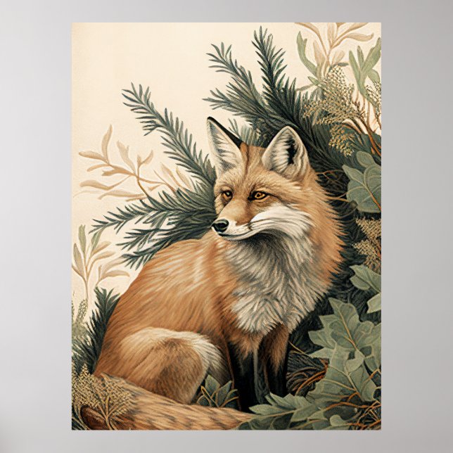 Red Fox Poster (Vorne)