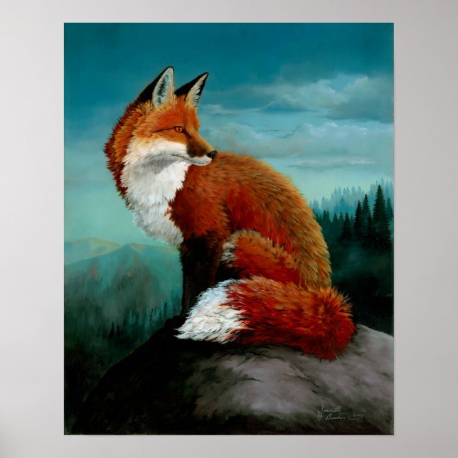 Red Fox Poster (Vorne)