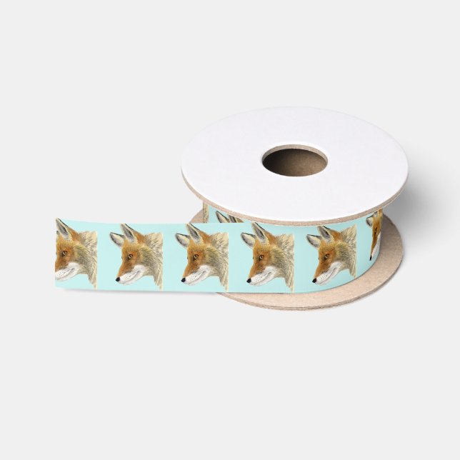 Red Fox Satinband (Spule)