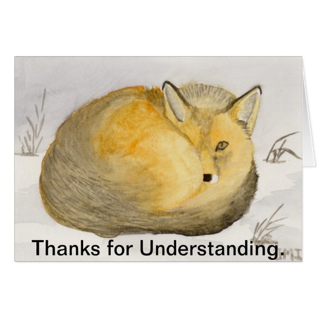 Red Fox Time alleine (Vorderseite (Horizontal))