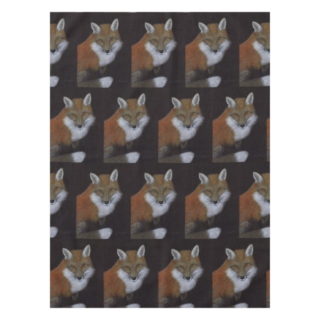Red Fox Tischdecke (Vorderseite)
